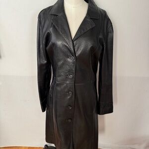 Black Leather coat